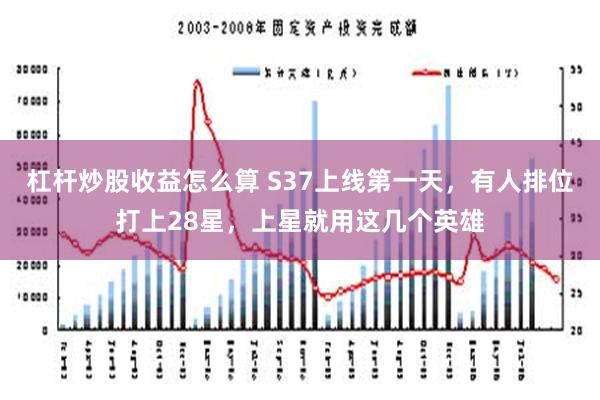 杠杆炒股收益怎么算 S37上线第一天，有人排位打上28星，上星就用这几个英雄